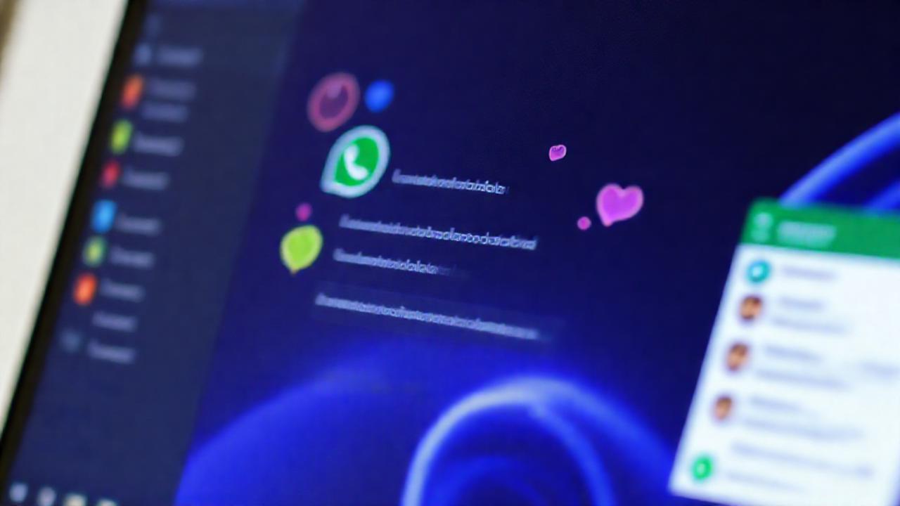 WhatsApp en Windows 11 es alegre
